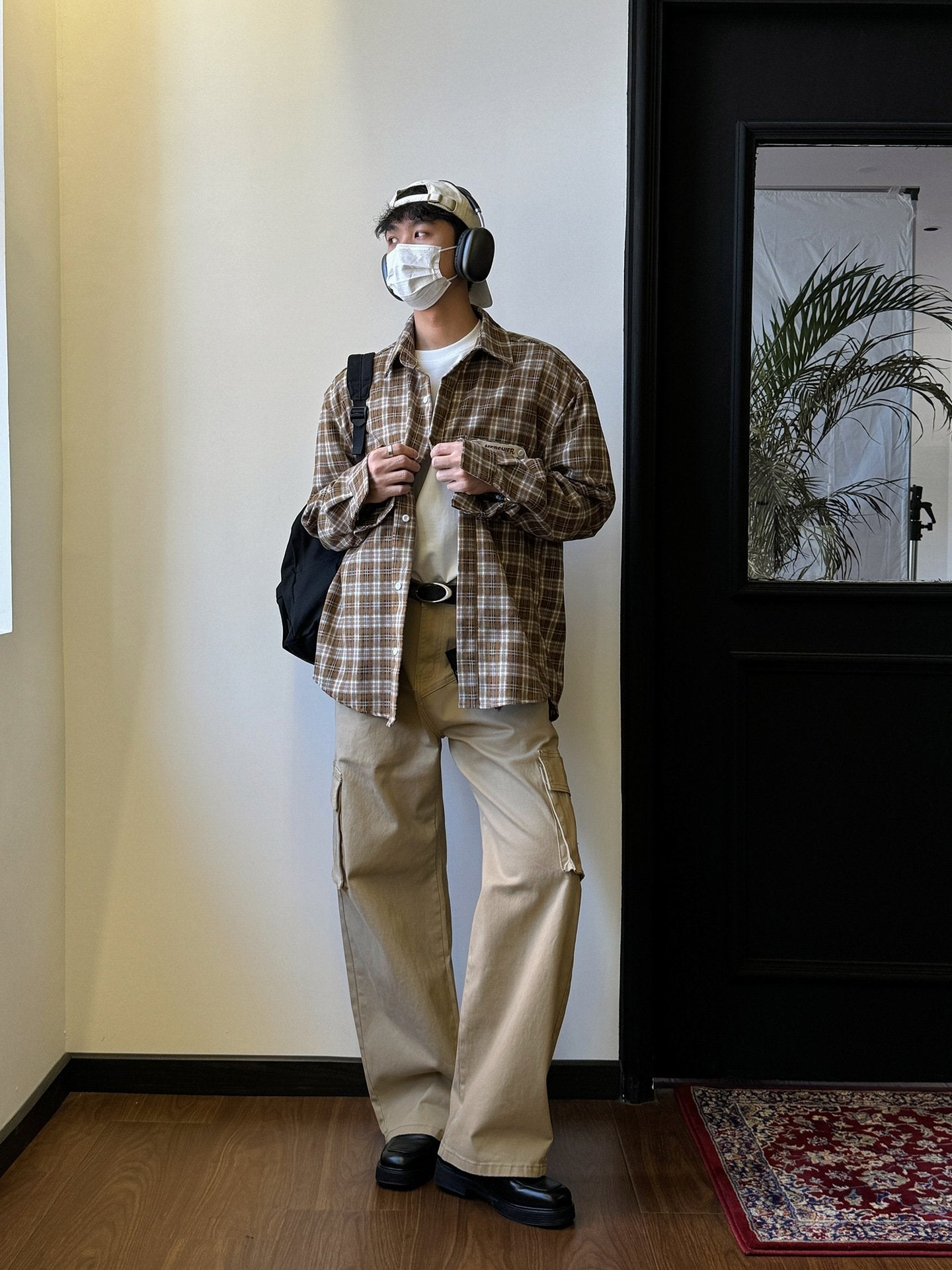 Maxct 90s Streetwear American Style Retro Niche Pocket Design Plaid Shirt Men's Spring And Summer New Loose Casual All-match Jacket Top - Image 12