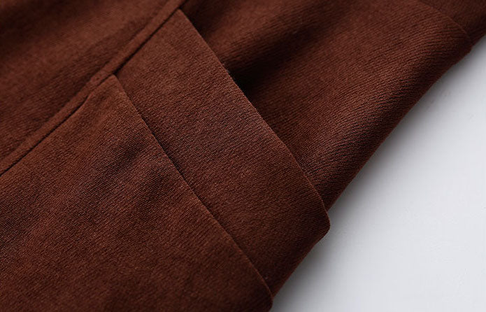 Button Up Suede Pinafore Dress Maxct