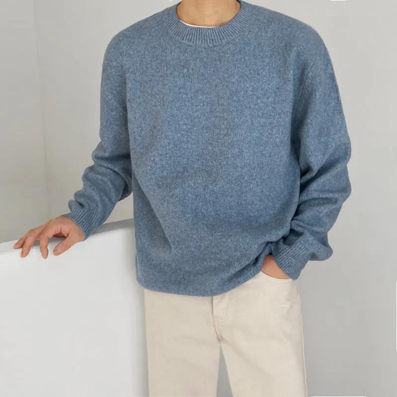 Maxct 3460 Round Neck Knitted Sweater