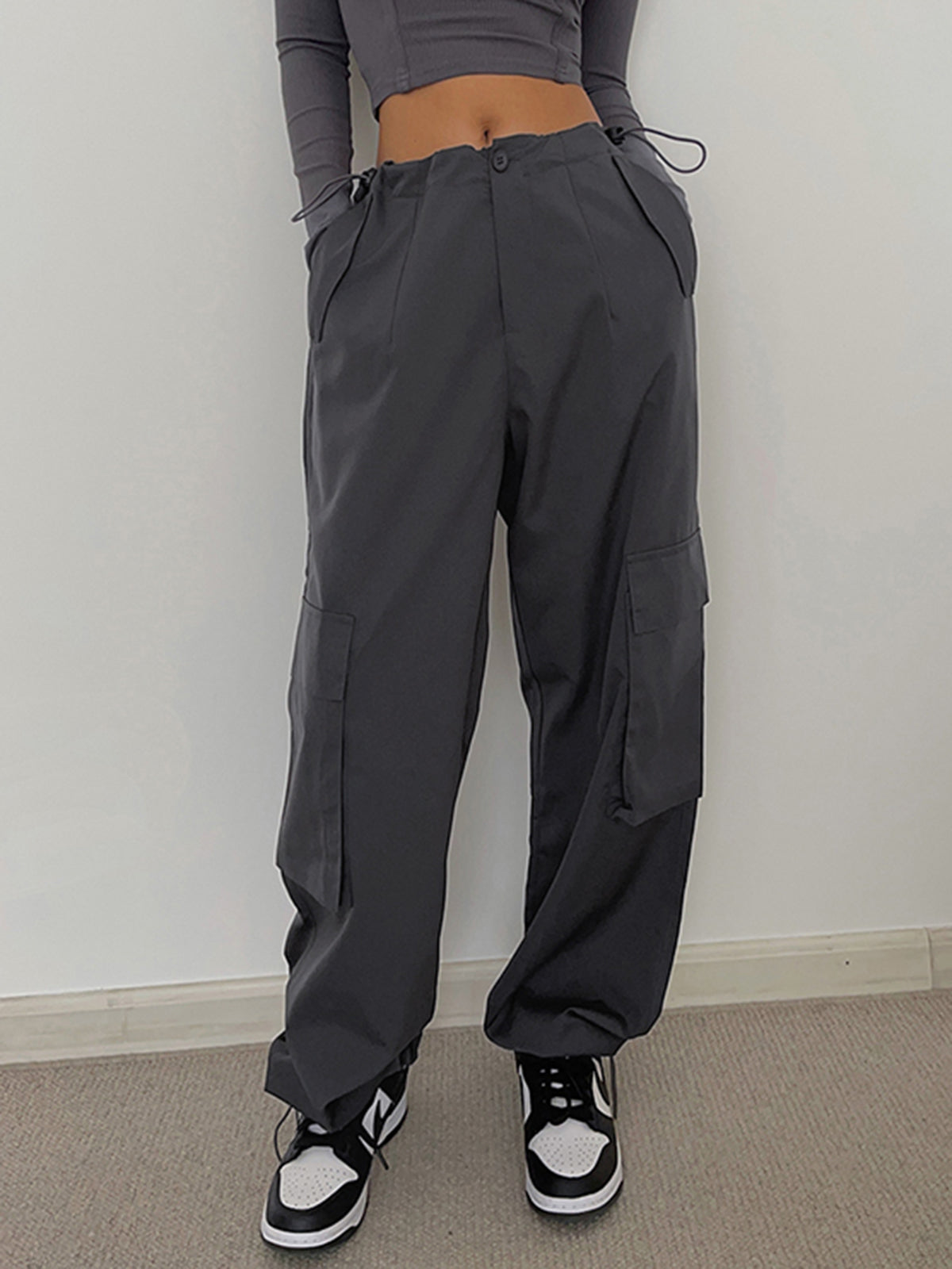 Maxct Boho Cargo Parachute Pants