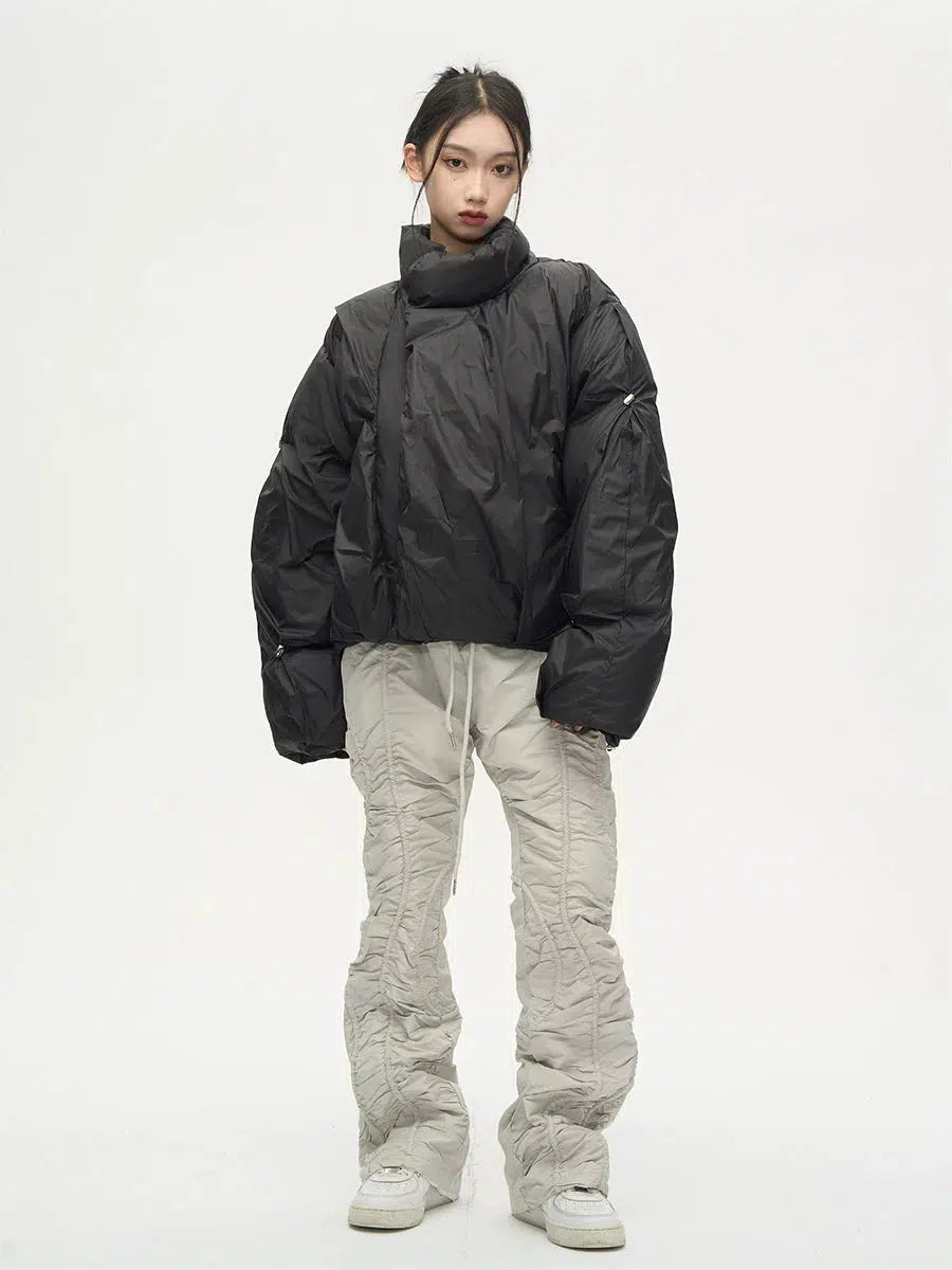 Maxct Unisex Short Cotton Coat Jacket