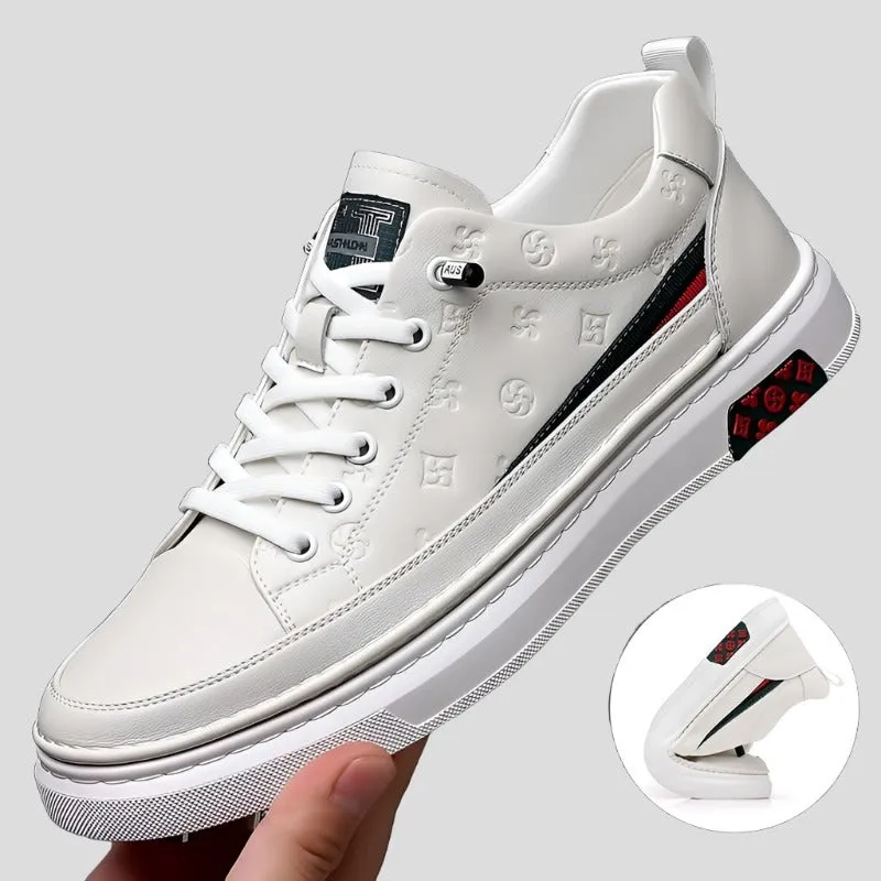 Men's Split Leather Elevator Shoes Maxct