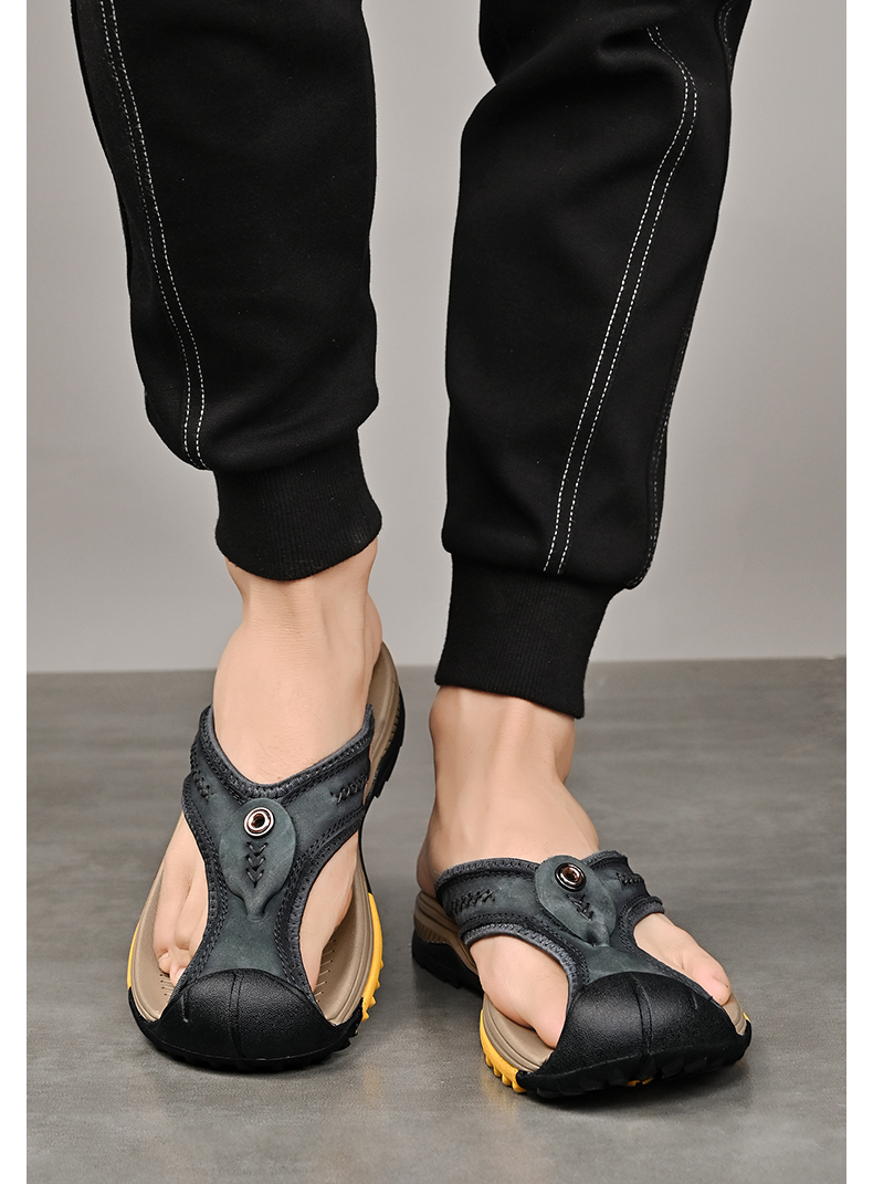 Men's Beach-Ready Flip-Flop Sandals - true-deals-club