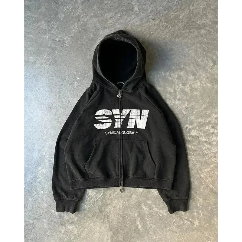 Maxct Woman Hoodie Y2k Kawaii Harajuku Sweatshirt Manga Streetwear Hoody Female Gothic Goth Grunge for Women Korean Kpop Top Versatile