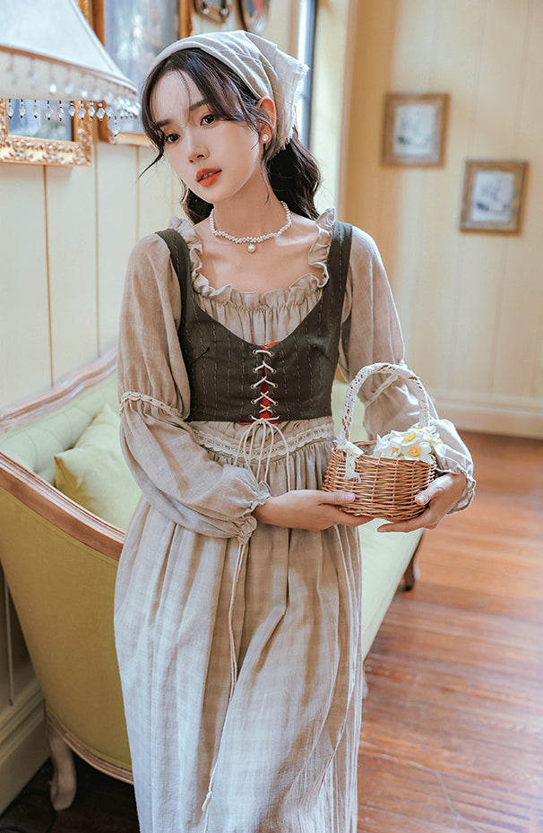 Country Corset Midi Dress Maxct
