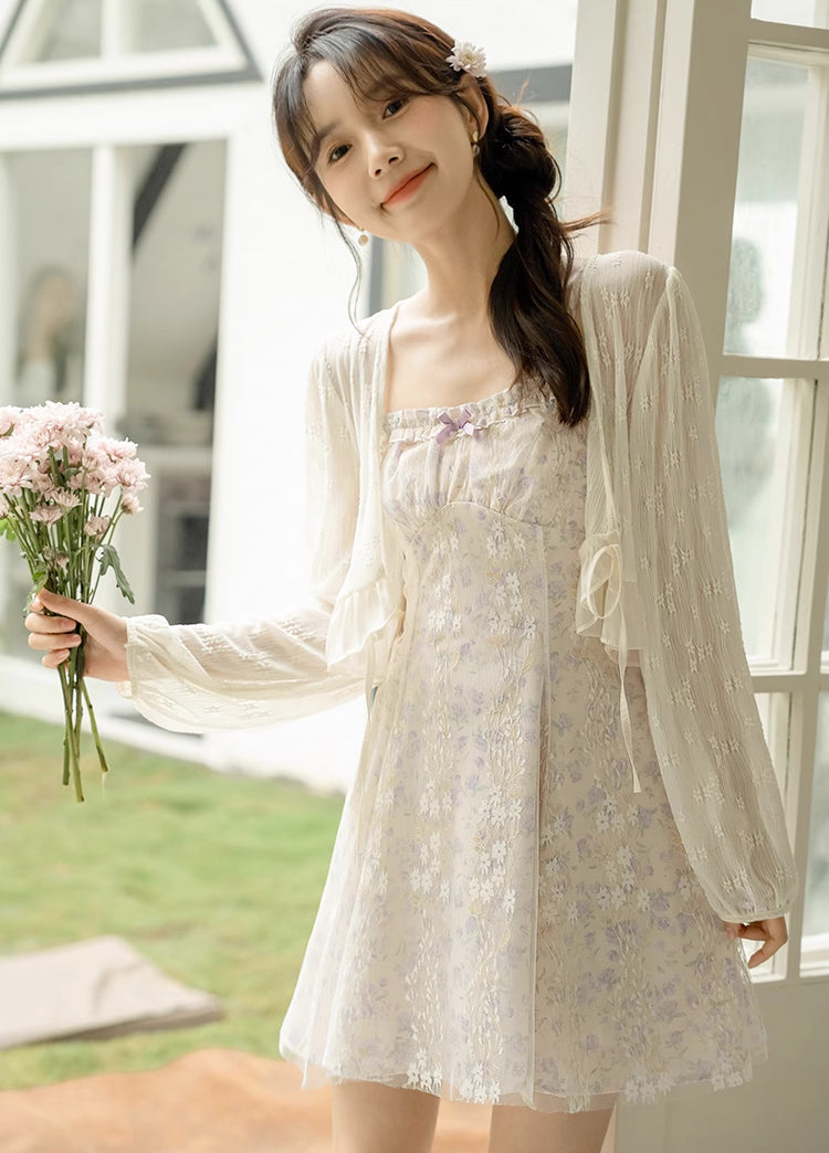 Twirly Floral Mini Cami Dress Maxct