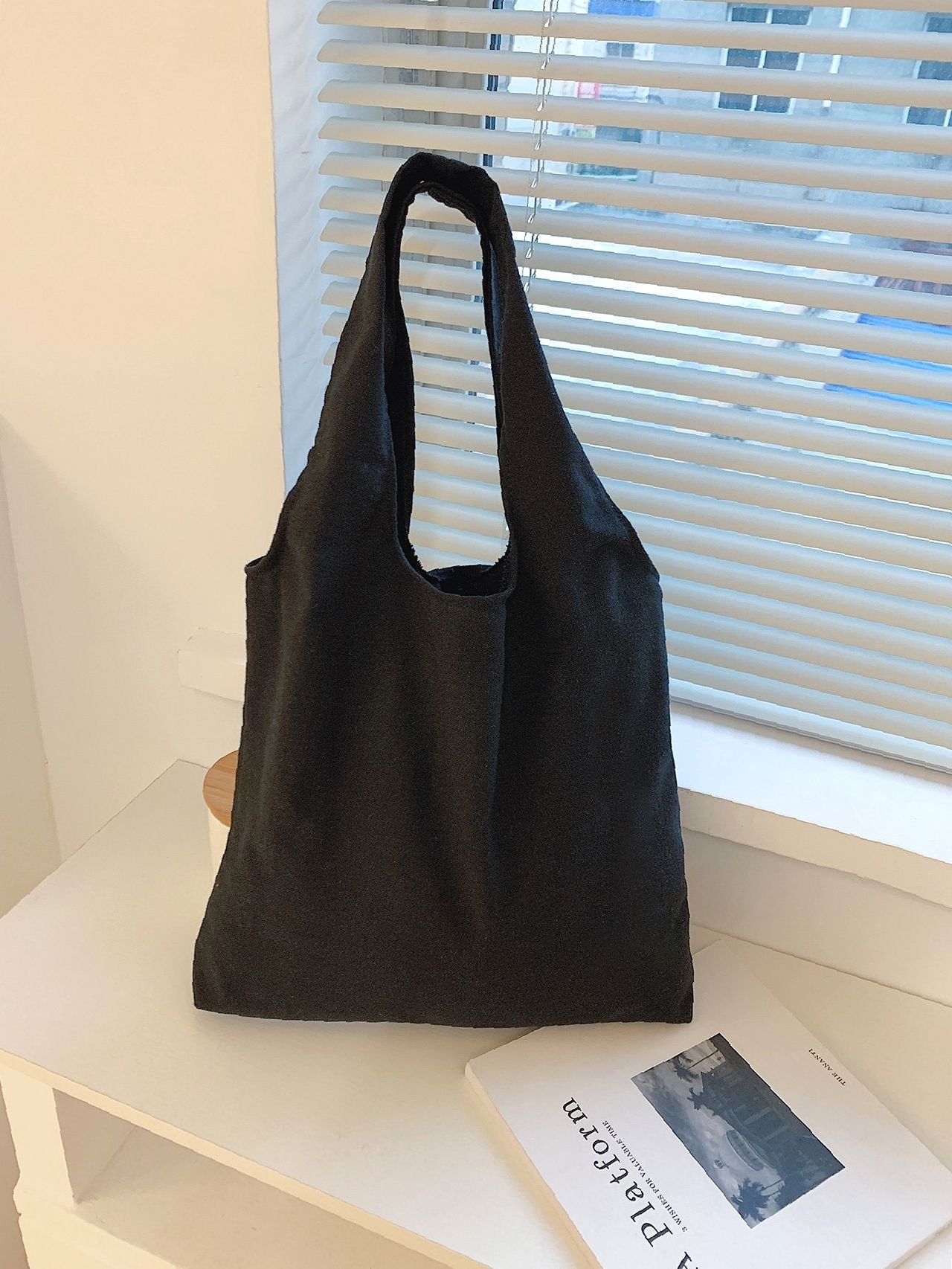 Maxct - Letter Graphic Shopper Bag  - Women Tote Bags