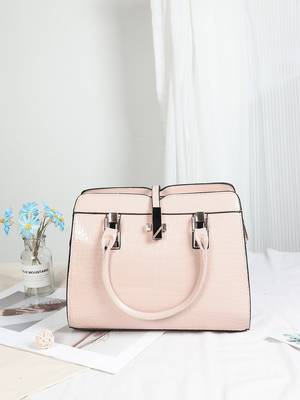 Minimalist Chevron Chain Flap Tote Bag - Women Tote Bags
