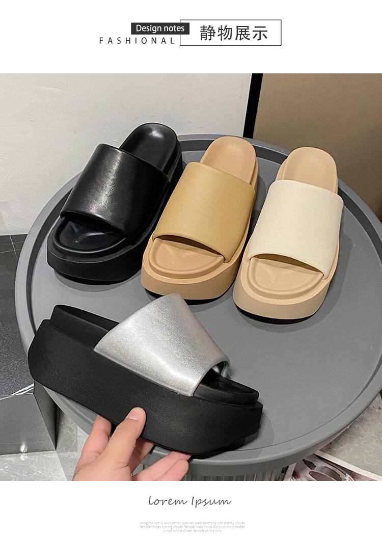 Luxury Platform Wedge Sandals for Women