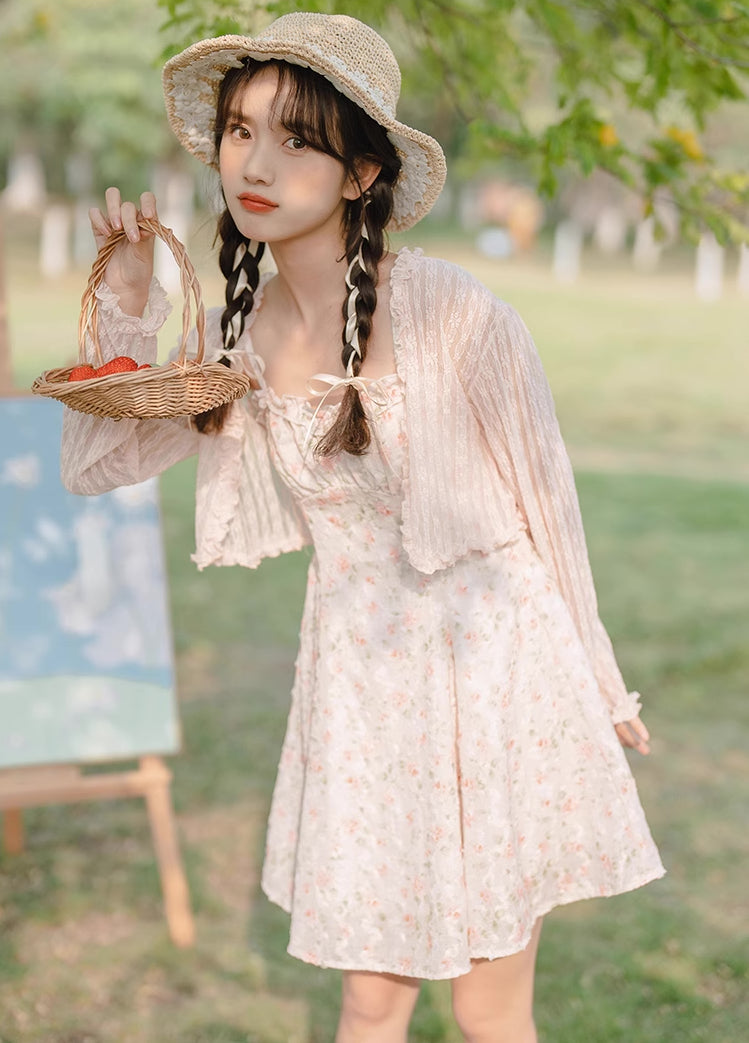 Faded Rose Cami Mini Dress Maxct