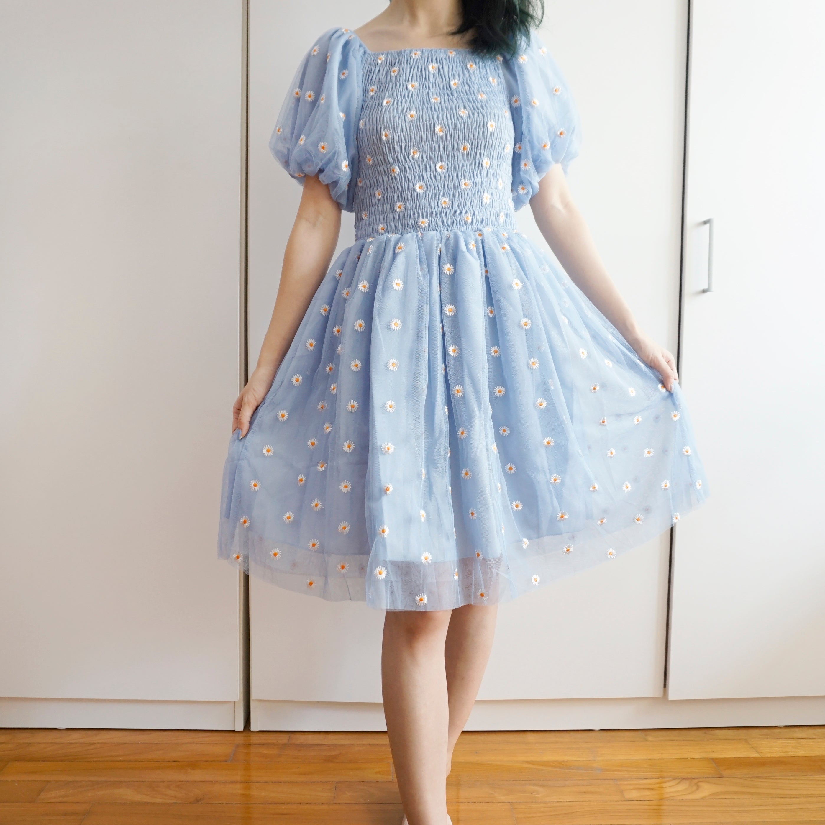 Puff Sleeve Daisy Dress Maxct