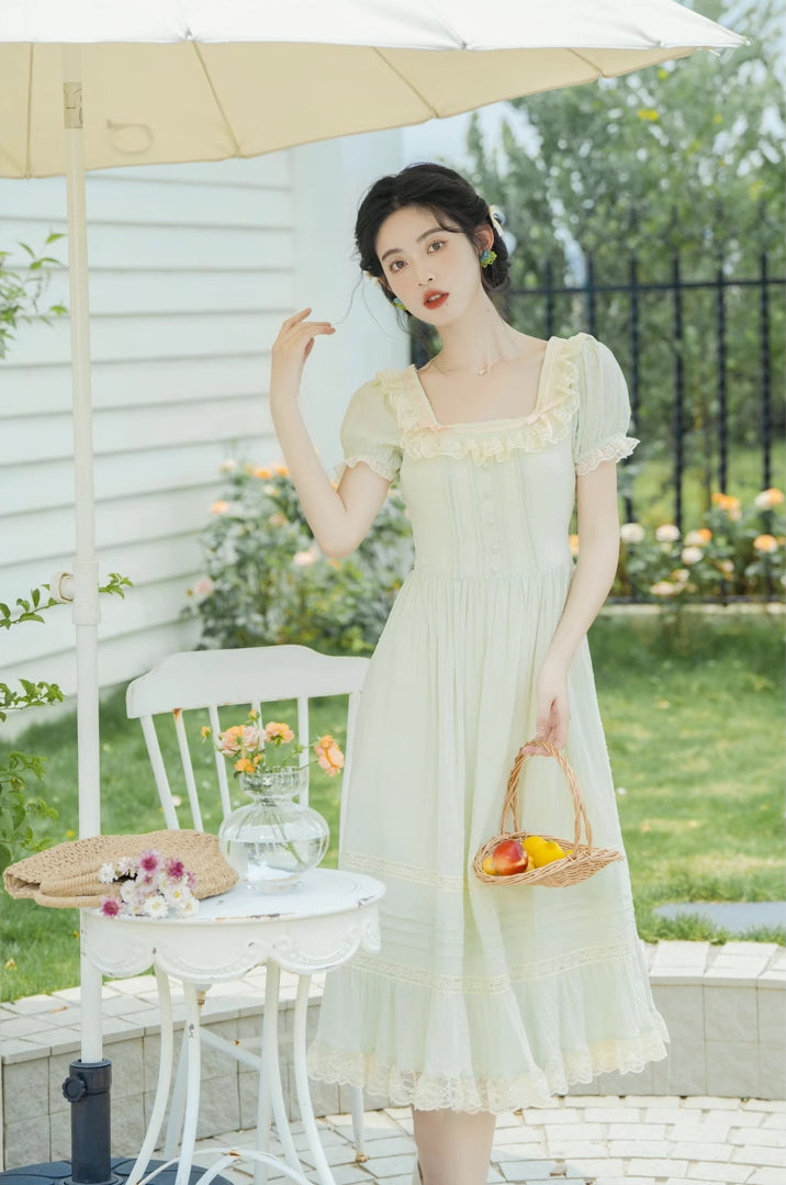 Sorbet Lace Midi Dress Maxct