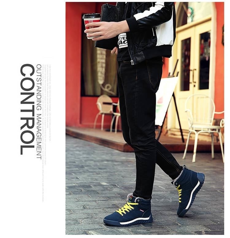 详情页_18.jpg Cozy Winter Men's Snow & Hiking Boots: Plush. Warm. Non-slip - true deals club
