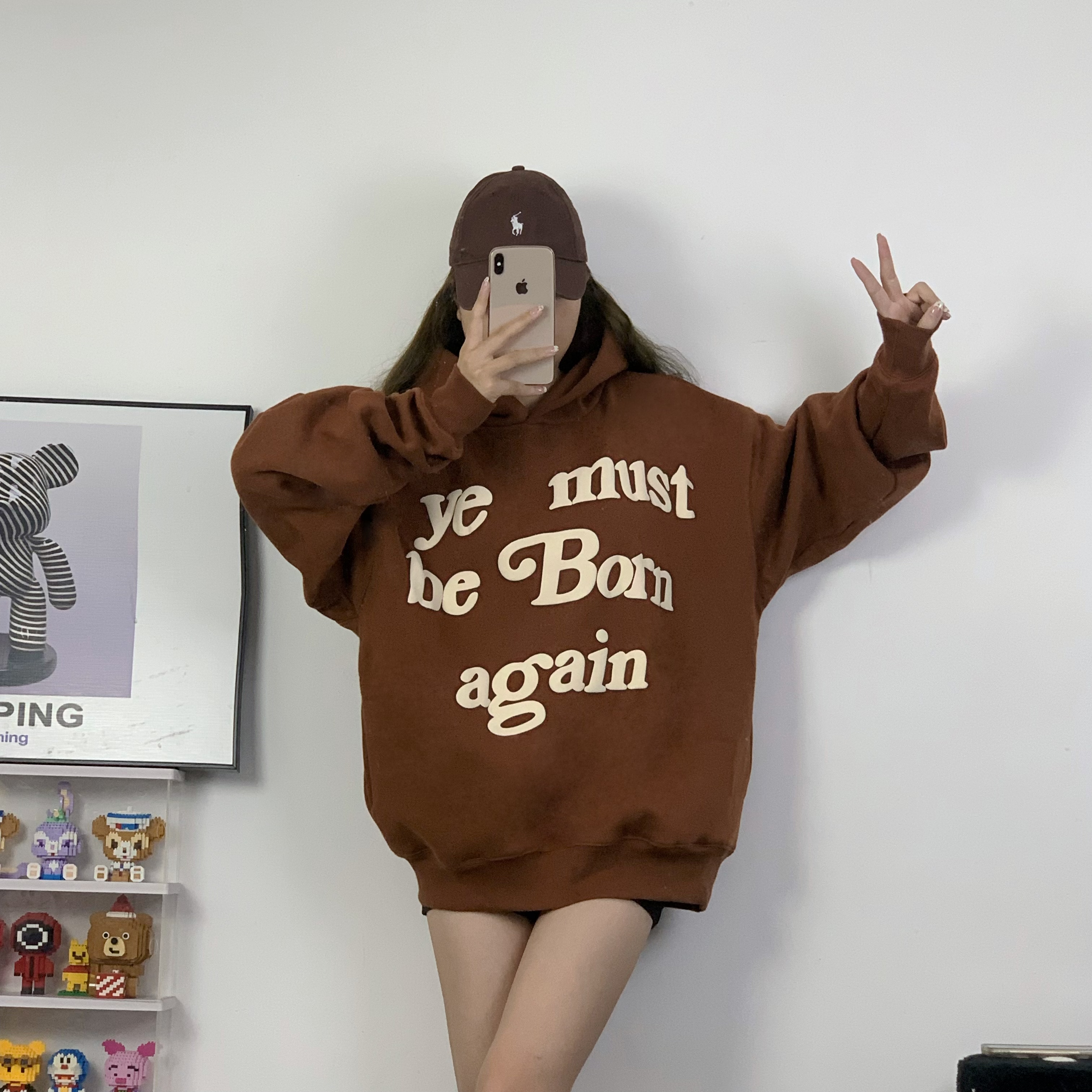 Kanye Hoodie - Ye Must Be Born Again Unisex Oversized