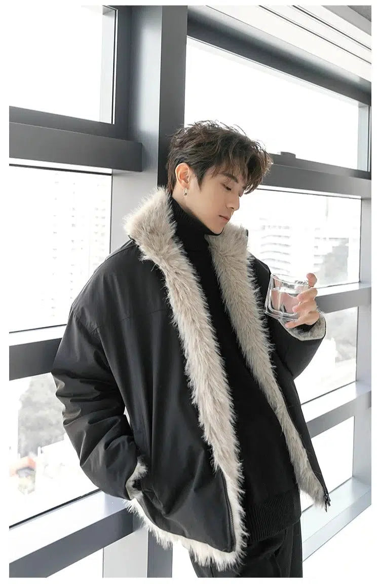 Maxct Doube-Side Faux Fur Coat