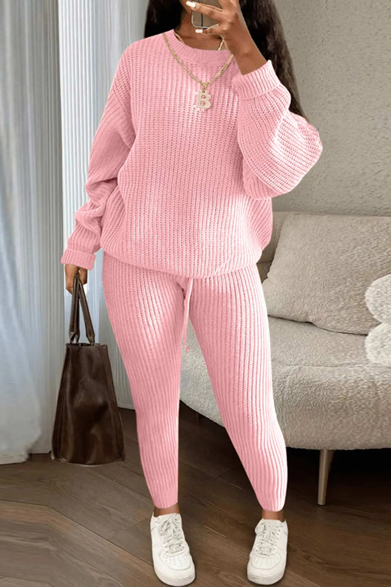 Maxct Crew Neck Sweater Suits