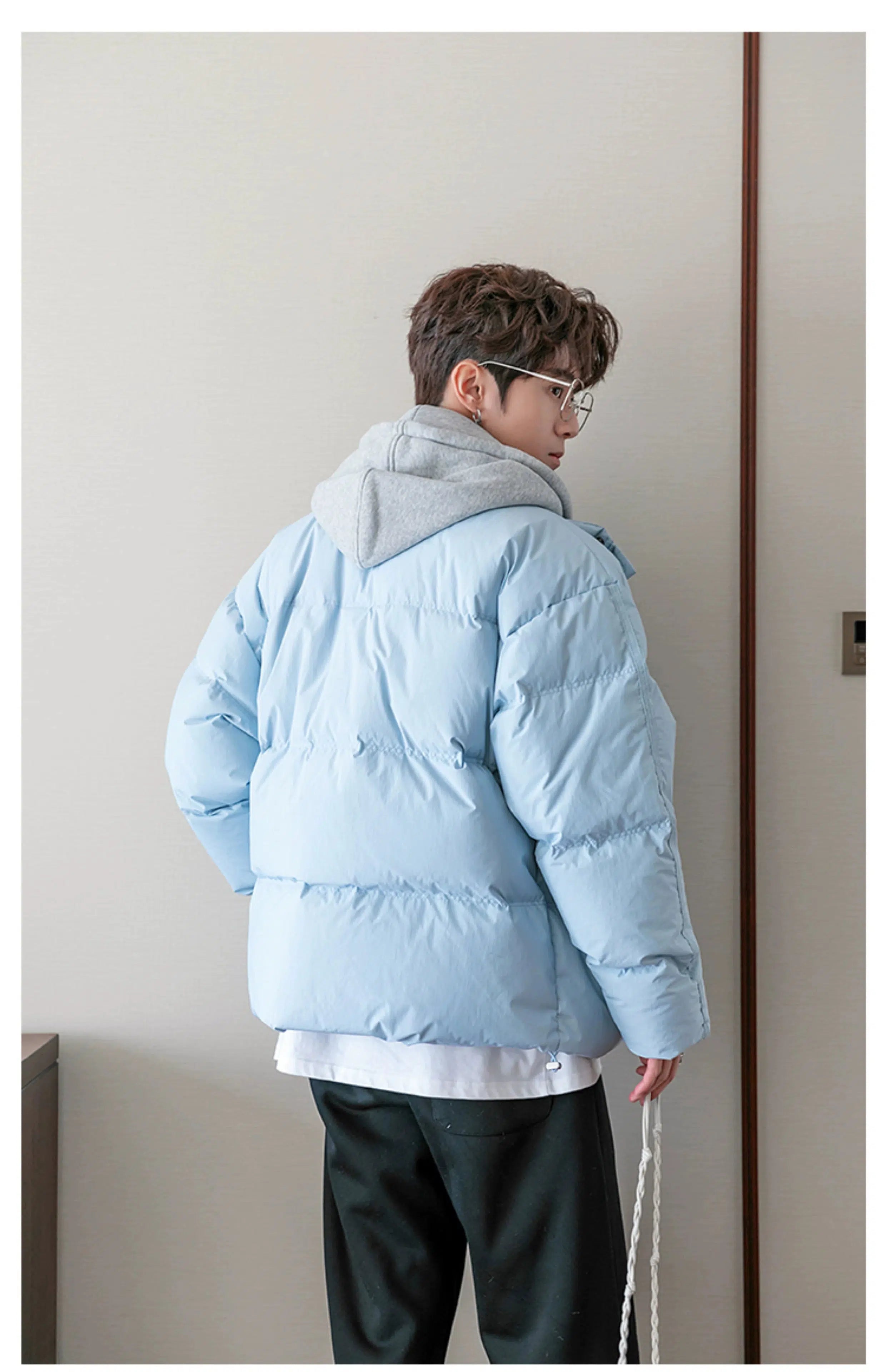 Maxct Two Pieces Hooded Puffer Jackets