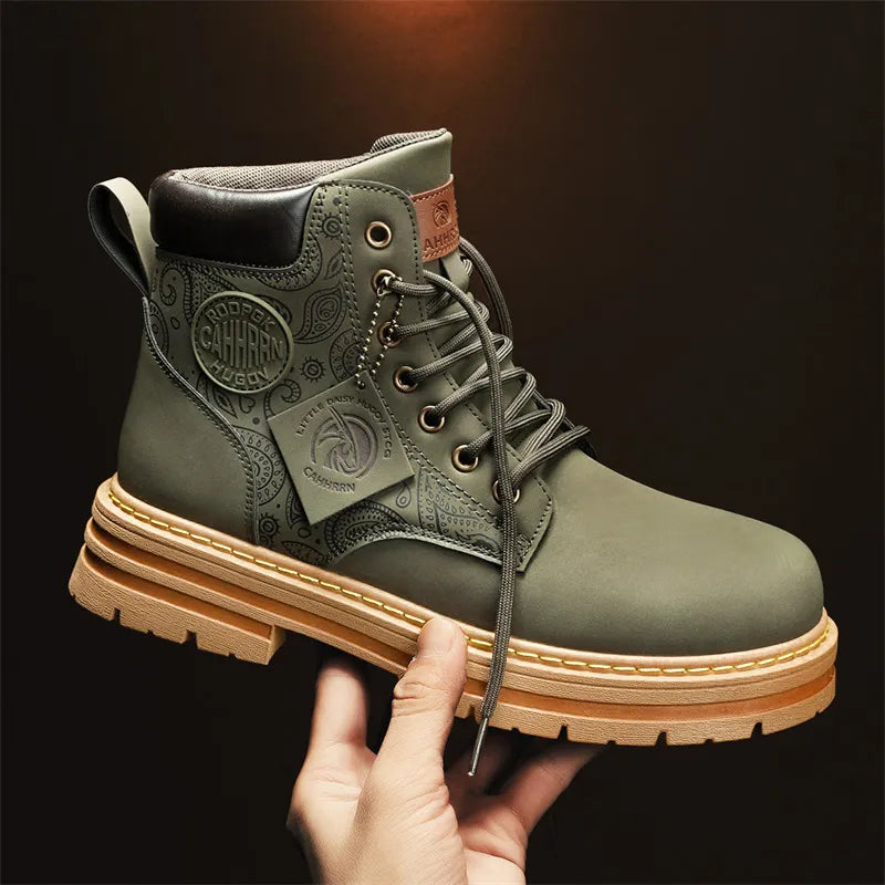 High-Top Platform Men's Martin Boots Maxct