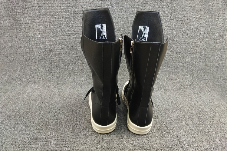 Fashion Men Women High-top Black Sneakers - true deals club