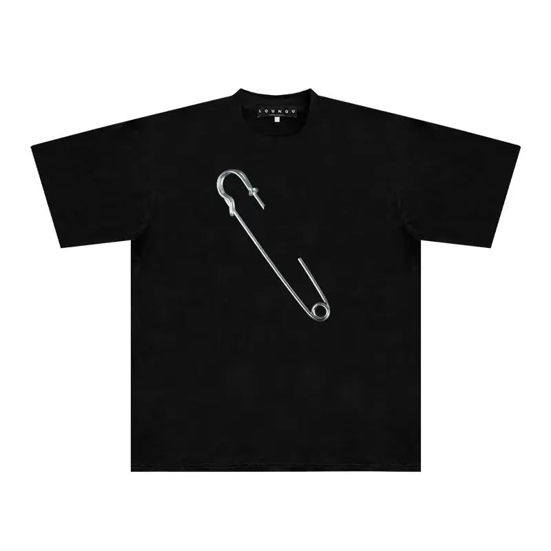 90s Streetwear Polar Skate Y2K Clothing Men Women Harajuku Back Letter Graphic Print Oversized T Shirt Hip Hop Gothic Cotton Short Sleeve Tops