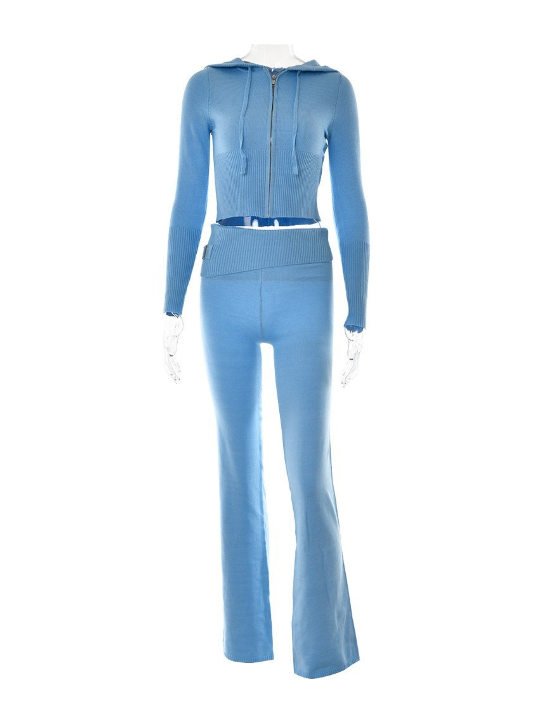 Maxct Ivorie Knitted Pants Set
