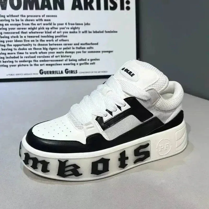 Stylish Men's Sneakers - Height-Boosting Shoes Maxct