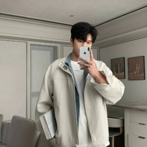 Maxct Two Piece Denim Patchwork Jacket