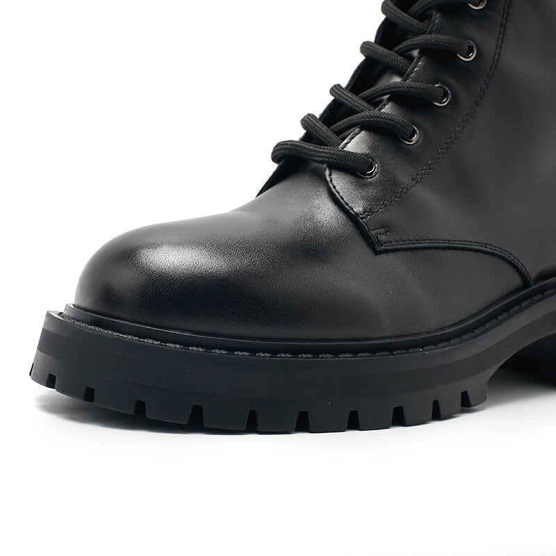 Fashion Combat Boots Designer Retro Chunky Riding Boots Maxct