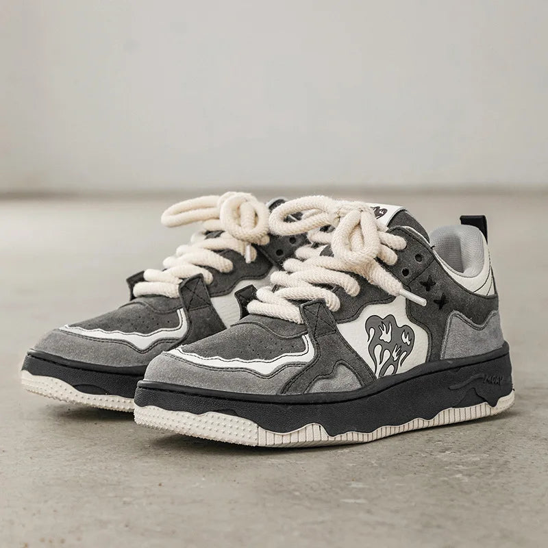 Punk Goth Volcano Sneakers Maxct