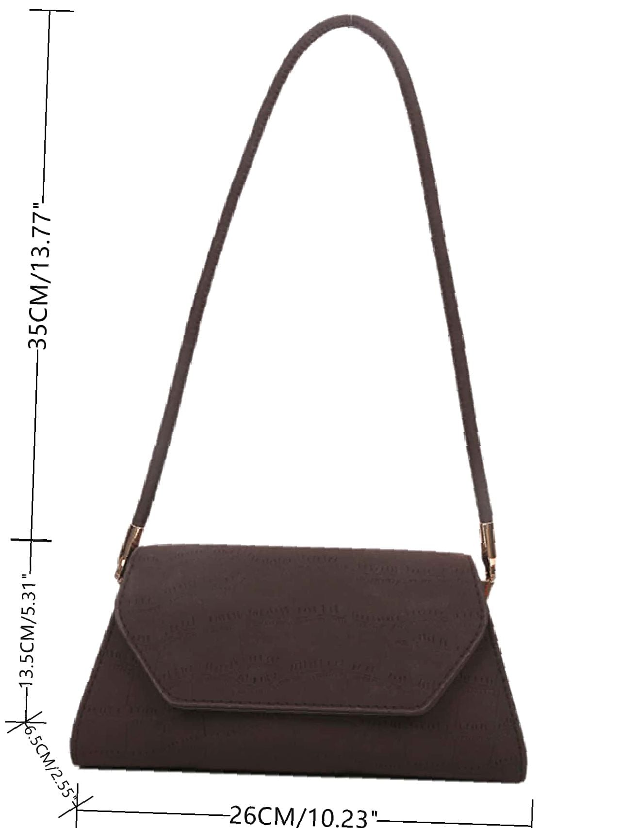 Bag For Love - Crocodile Embossed Flap Novelty Bag  - Women Maxct Bags