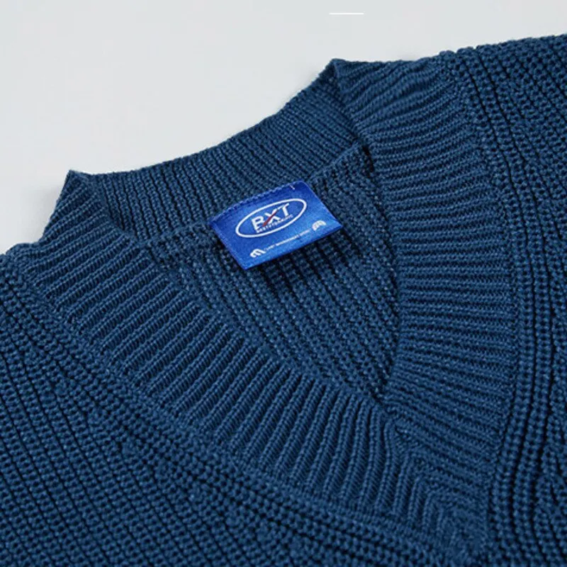 Maxct Rib Knit V-Neck Sweater Vest