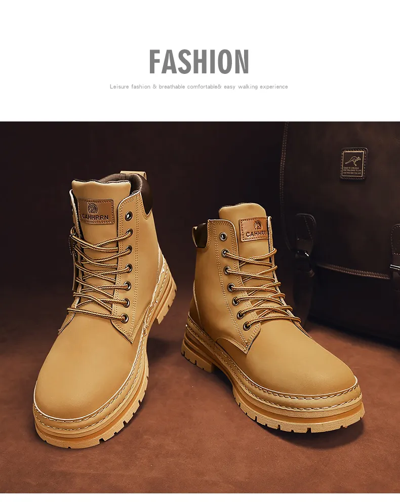 leather work shoes for men - true-deals-club