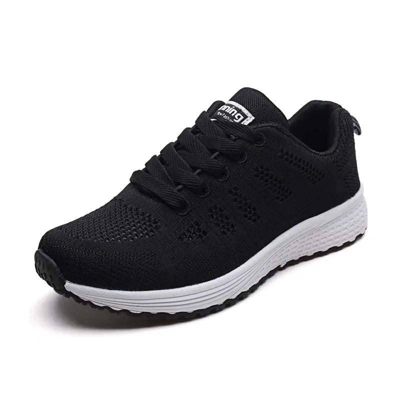 Casual Breathable Mesh Flat Sneakers for Women Maxct