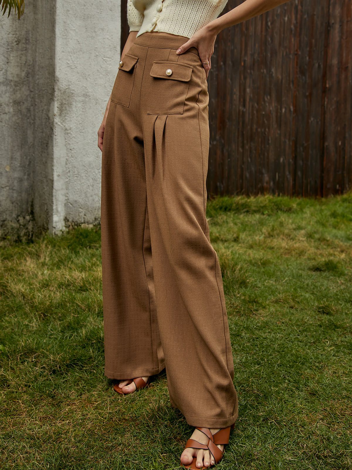 Maxct Double Pocket Casual Long Pants