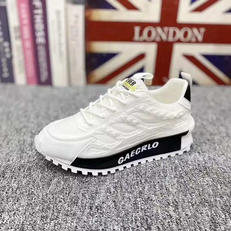 Chunky Sneakers - Luxury Fan Rood for Men Maxct
