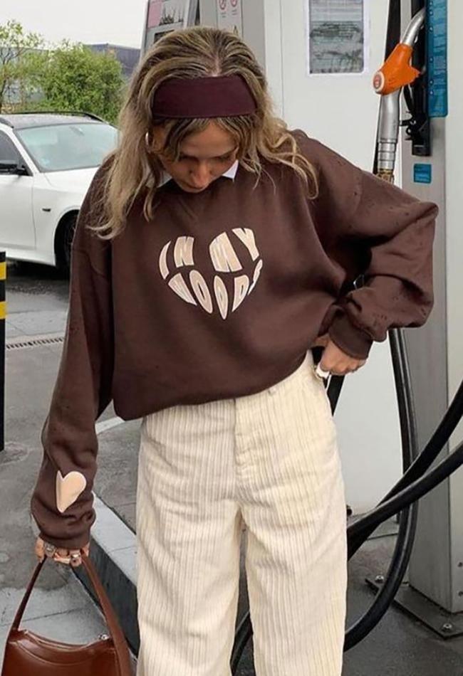 Maxct Love Letter Crew Sweatshirt