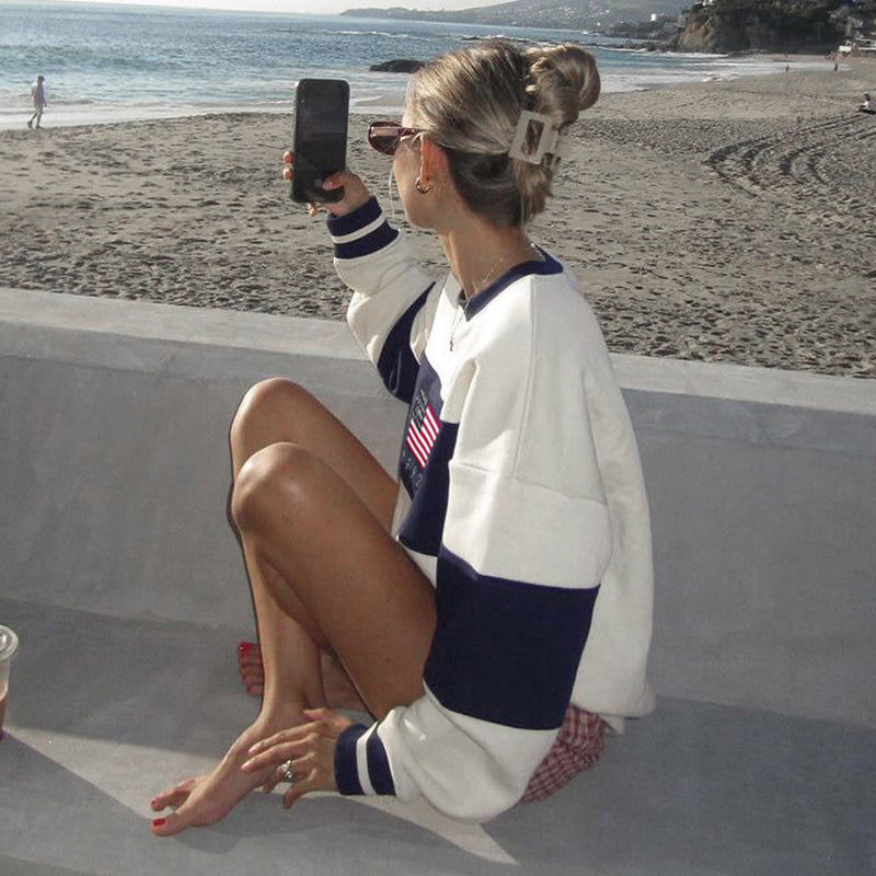 Maxct Nitya 1992 Flag Sweater