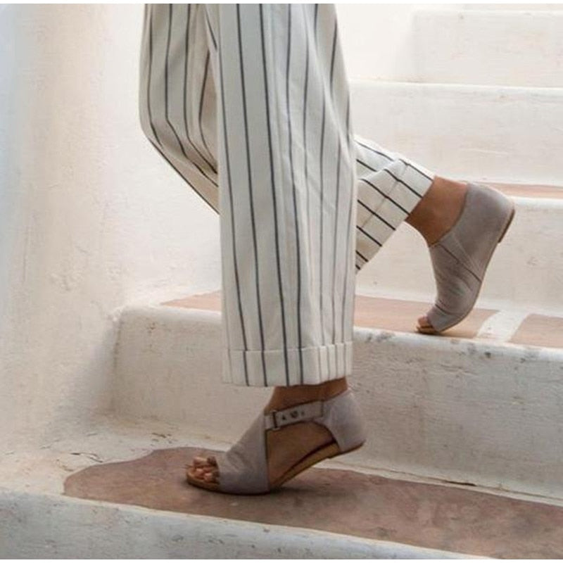 Casual Open Toe Flat Sandals Maxct