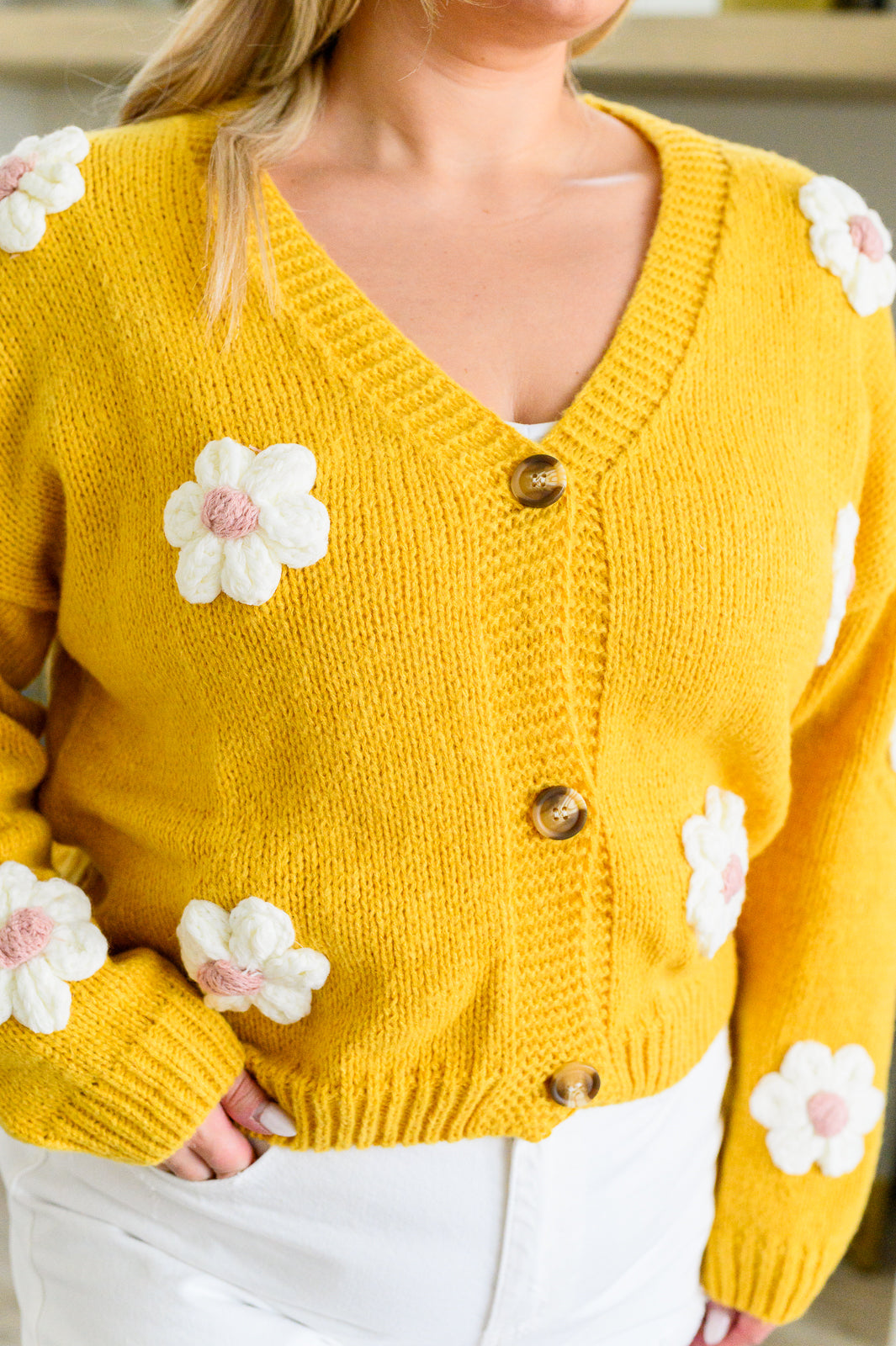 Maxct &You're Enough Floral Cardigan