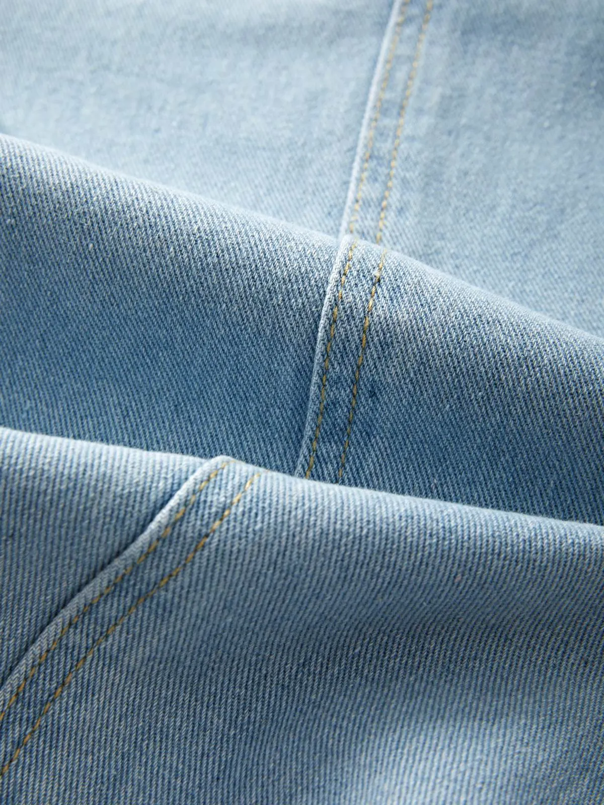 Back Star Patchwork Flare Jeans Maxct