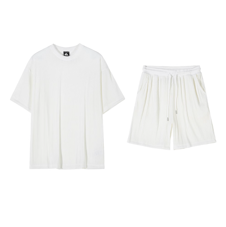 Maxct 9102 Pleated Shirt, Shorts, Pants