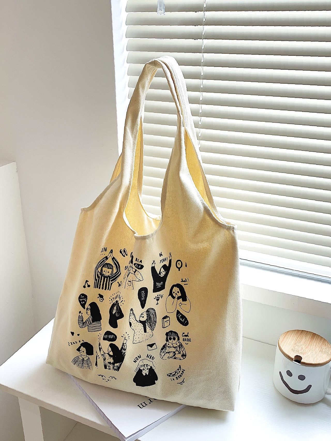 Maxct - Figure Graphic Tote Bag  - Women Tote Bags