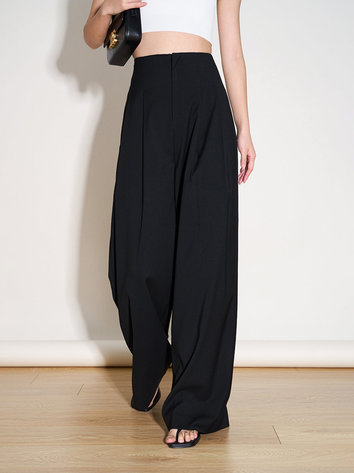 Maxct Effortless Flowy Wide Leg Dress Pants