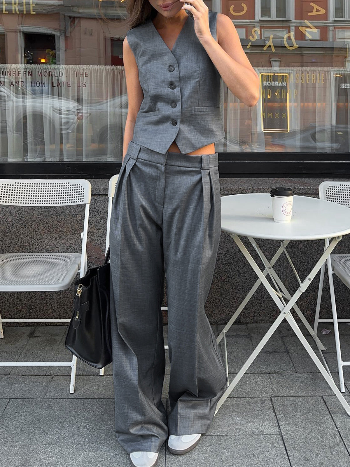 Maxct Oversized Wide Leg Pants