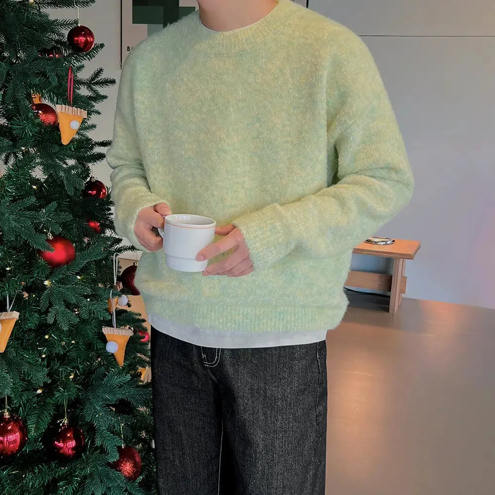 Maxct Casual Round Neck Knitted Sweater