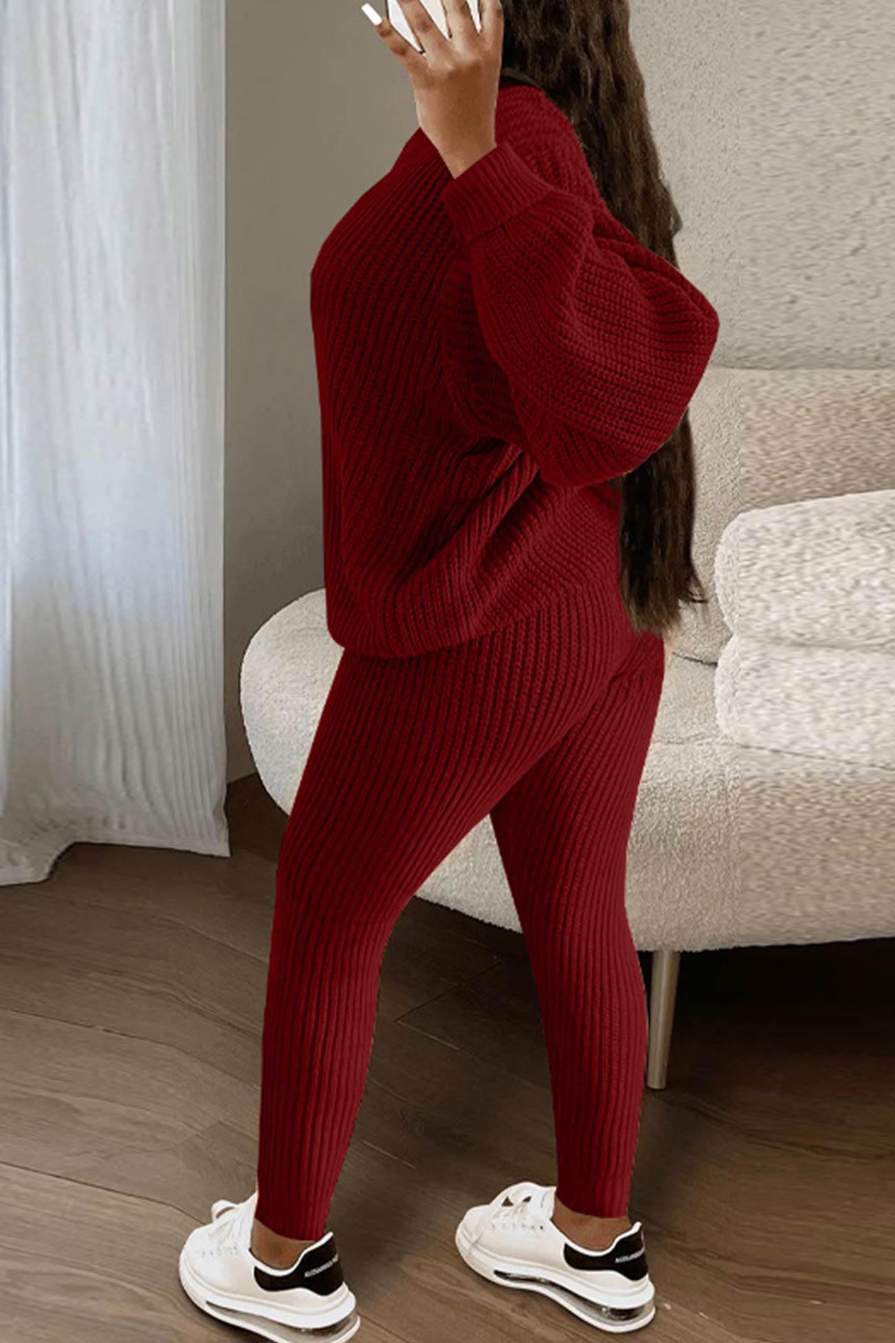 Maxct Crew Neck Sweater Suits