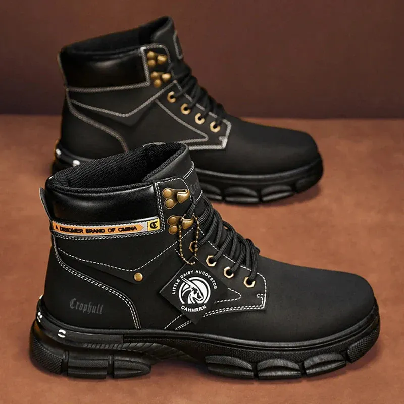 High-Top Platform Men's Martin Boots Maxct
