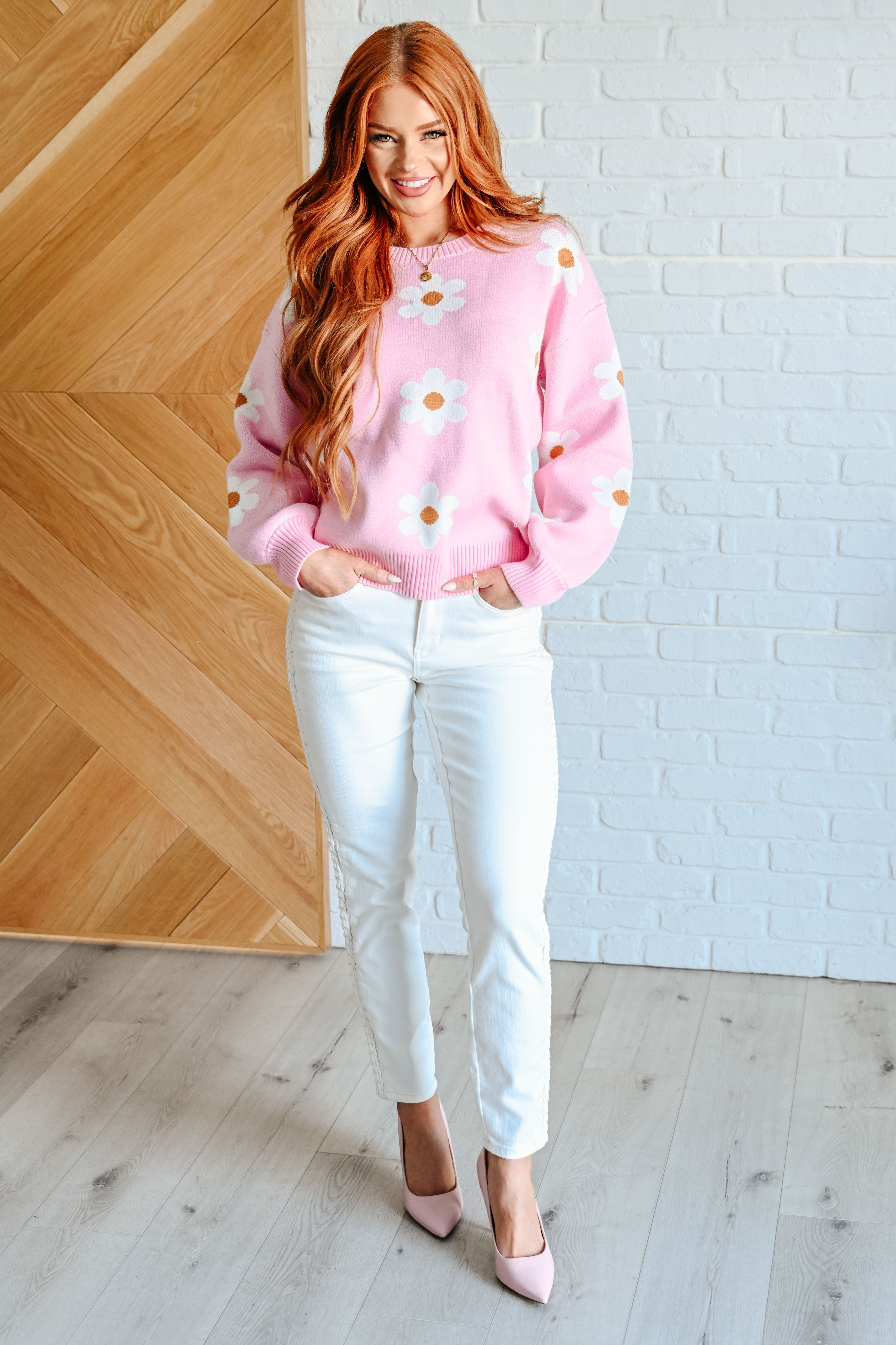 Maxct &Don't Worry About a Thing Floral Sweater