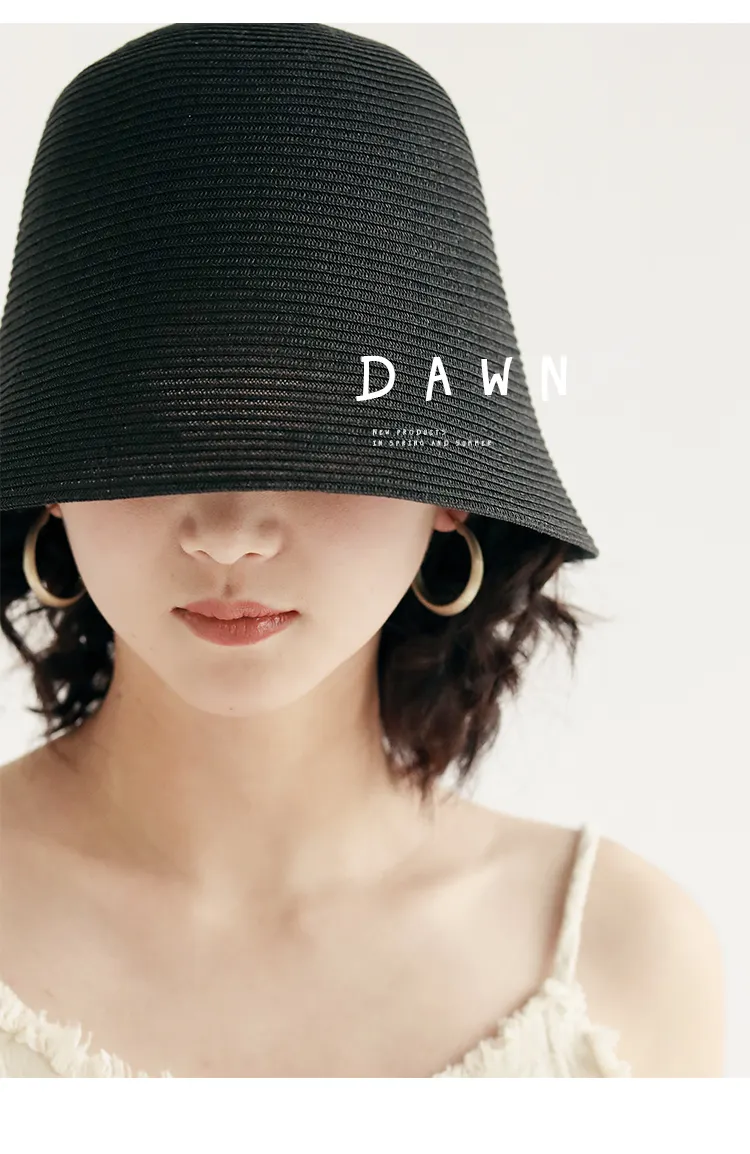 Spring and Summer Female Japanese Style Shopping Bucket Hat