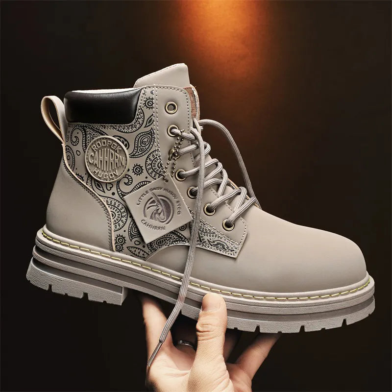 High-Top Platform Men's Martin Boots Maxct